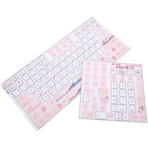 Universal English Keyboard Stickers, PVC Mechanical Keyboard Stickers with Clear  for Computer Laptop Notebook Desktop
