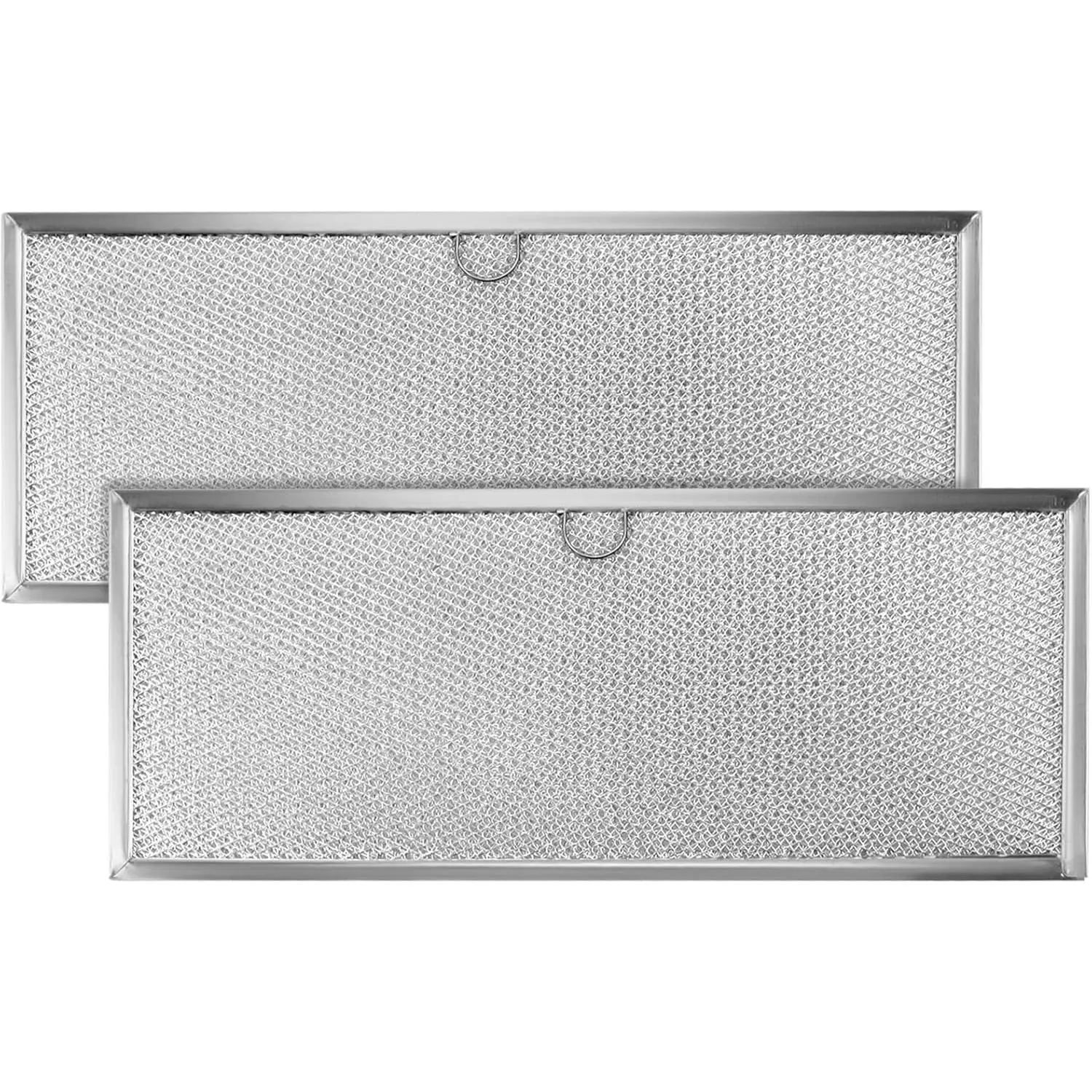 Fits for Jenn.Air 71002111 Downdraft Range Hood  Filter by  - Microwave Oven Aluminum Mesh  Filter 15 5/8" x 6 3/8" (2-Pack)