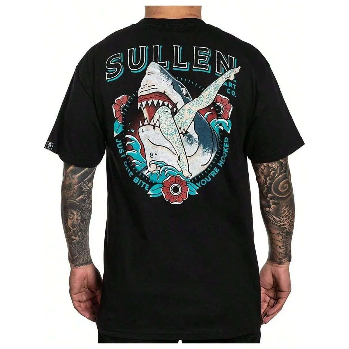180gMYZZ2 Sullen Men'S Standard Tattoo Graphic Tee
