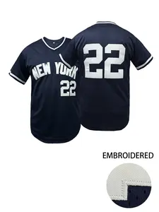 Men's New York 99 Baseball Stylish Jersey Shirts Hip Hop for Party Xmas Gift Stitched