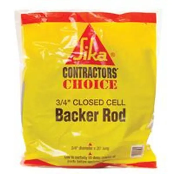 Sika Corporation 108130-MD65318 3/4 in. Closed Cell Backer Rod, Use to Partially Fill Deep Cracks and Joints, 0.75 In.