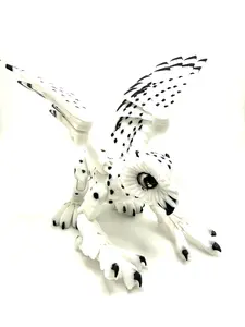 Griffin Owl Multi colored Articulating 3D Printed 10"x10"