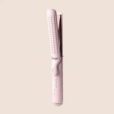 L'ANGE HAIR - Le Duo Edge 360° Airflow Titanium Multifunctional Styler - 2-in-1 Beauty Tool Upgrade with 1in Beveled Plates,  (Beach Waves Compatible)