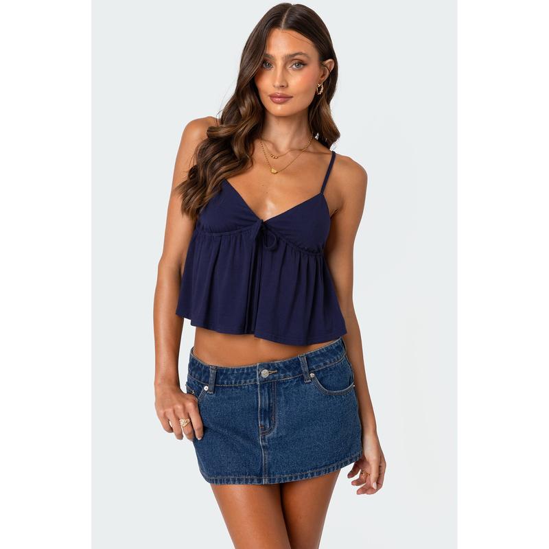 Sunrise Babydoll Tank Top