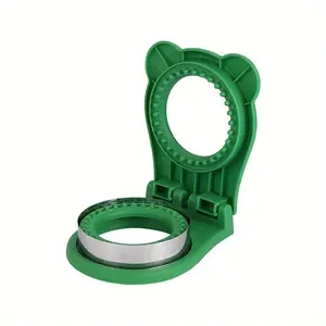 Stainless Steel Round Multi-Function Baking Utensil - Sandwich Cutter, Cookie Cutter, DIY Pocket Bread Mold, Diy Pocket Mold