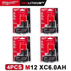 MILWAUKEE 48-112460 M12 REDLITHIUM XC 6.0 Battery