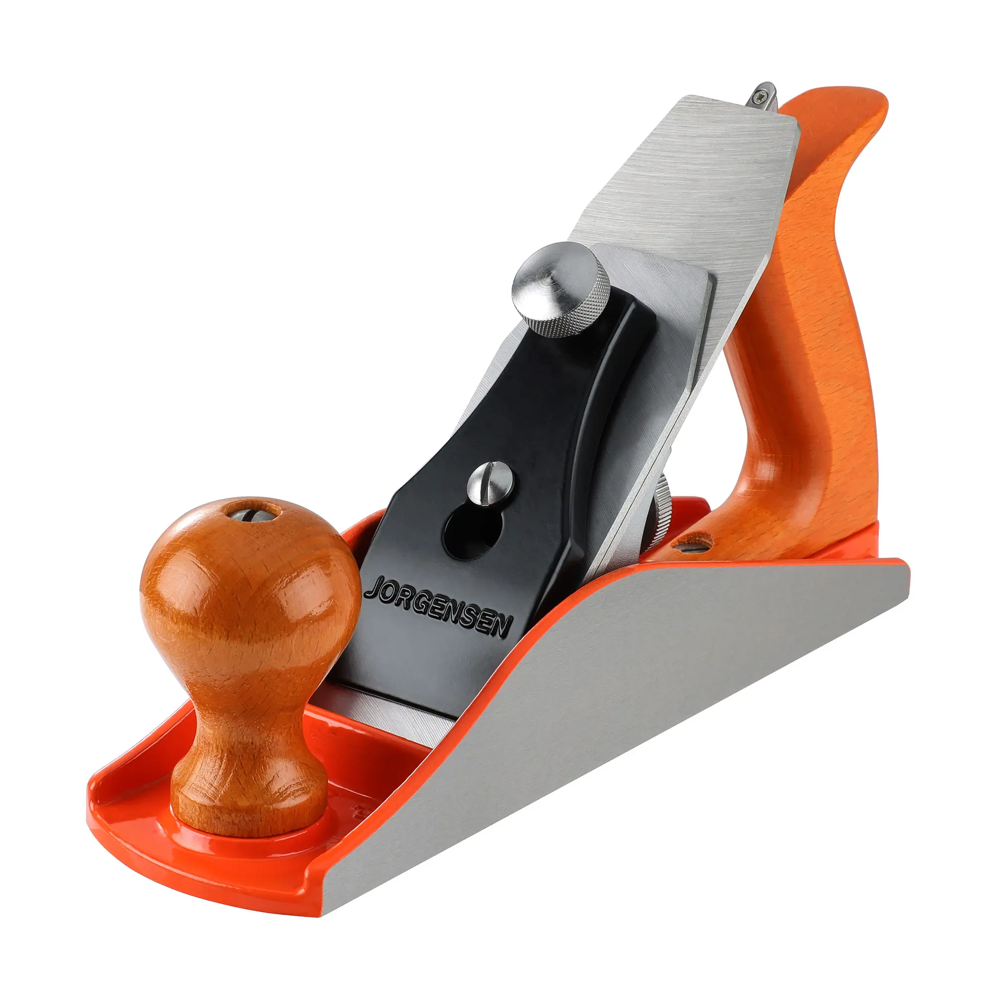 #BacktoSchool JORGENSEN No.4 10" Wood Plane , Hand Plane for Woodworking, Professional Smoothing Plane for Trimming, Craft - Hand Plane with Ductile Iron Body, Adjustable Cutting Depth