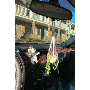 String of Pearl Car Plants - Decorative String with Pearl Accents, Ideal for Home Decor