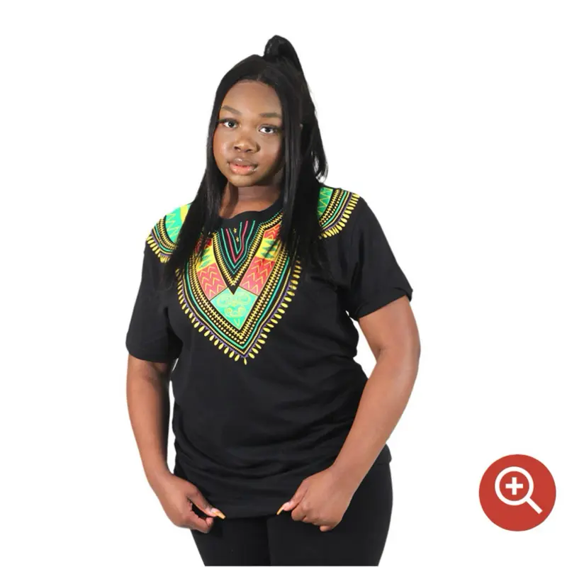 Dashiki T-shirt Cotton