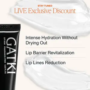 LIVE | LIP DEW emotional support Lip Balm with Peptide Unscented for Sensitive & Chapped Lips |  Lightweight Gel With Vitamin C For Long-lasting All Day Comfort | Autumn Daily Hydrating Skincare | Asian Skincare｜Lanolin Free Moisturizing Moisturize