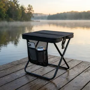 Outdoor folding chairs, folding camping chairs with storage bags, heavy-duty folding chairs, suitable for the beach, sandy poolside areas, travel, road trips,Camping Essentials,mother'sdaygift