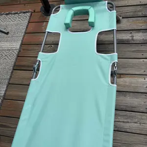 Ostrich Chaise Lounge Folding Portable Sunbathing Poolside Beach Chair