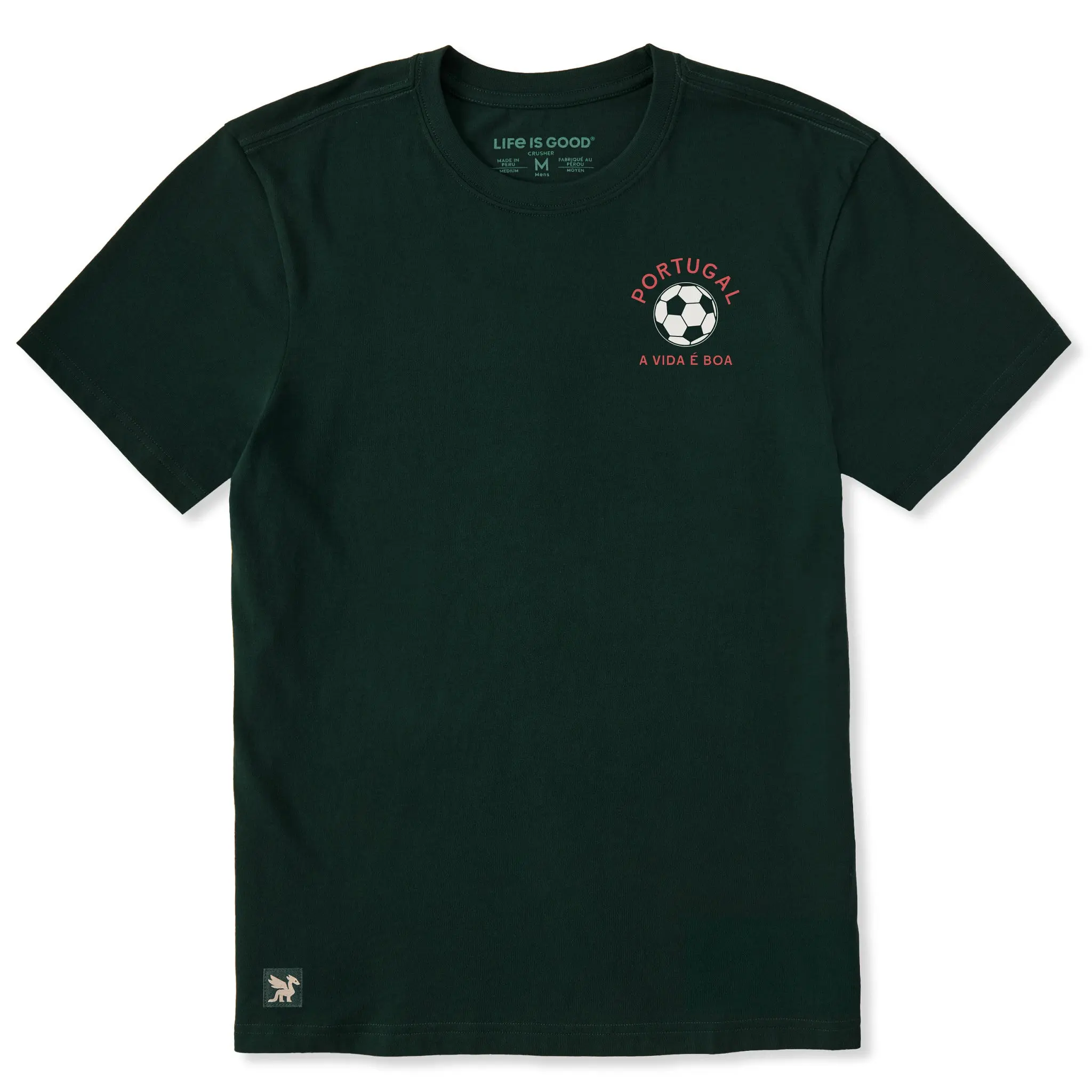 Men's Portugal Soccer Short Sleeve Crusher Tee