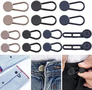 14 PCS Button Extenders for Jeans & Pants Pants Waist Extenders 1-1.8 Inches for Women and Men - Waist Adjuster for Pregnancy, Shirts,Dress Pants, Collars,Shorts-No Sewing Required