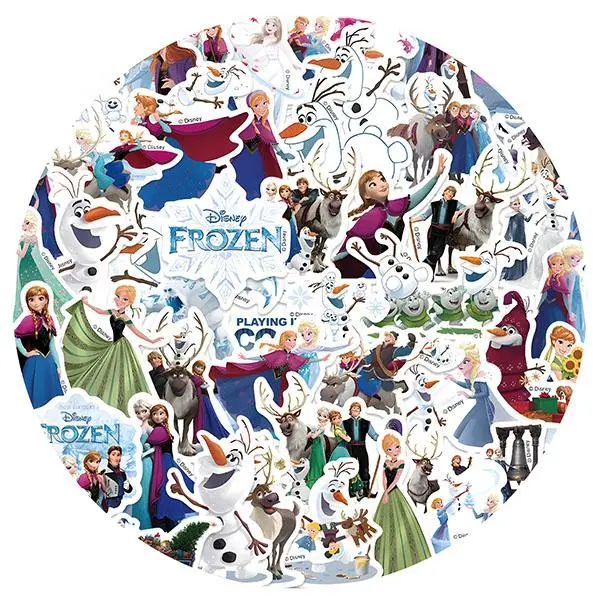 50 Disney Frozen Princess Stickers Waterproof Vinyl Stickers DIY Stickers