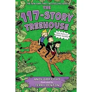 USED-The 117-Story Treehouse: Dots, Plots & Daring Escapes! by Griffiths, Andy (Paperback)