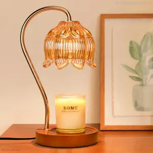 Candle Warmer Lamp with Timer Dimmer Adjustable Height for New Home Bedroom, Mothers Day Christmas Gifts, Vintage Home Decor for Scented JarFFLimitlessApparel3AB12PeakVibe