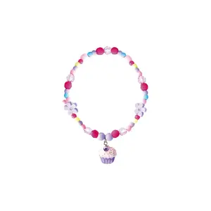 Cutie Cupcake Bracelet-Purple