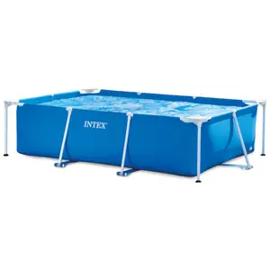 Intex 8.5-ft x 5.3-ft x 25.5-in Metal frame Rectangle Above-Ground Pool