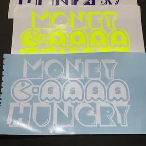Money Hungry Pac Decal