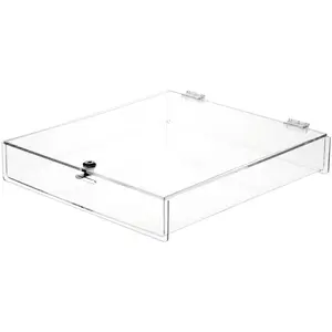 Plymor Clear Acrylic Locking Countertop Display Case