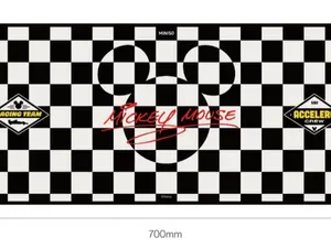 Disney Mickey F1 Series Large Mouse Pad – High-Speed Gaming & Office Desk Mat, Perfect Gift for Disney & Racing Fans, Smooth Surface for Precision Control!