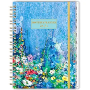 2026-2031 Monthly Planner - JUL 2026 - JUN 2031, 8.5" x 6.4", 5 Year Monthly Calendar 2026-2031, 60-Month Planner with Tabs, Inner Pocket, Golden Stamping