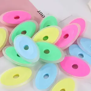 20 pieces of multi-color silicone eraser - residue free, perfect for office and craft erasers