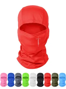 Neutral Wave Cross Printed Balaclava Hat, Sporty Fitted Design, Ideal for Outdoor Activities Like Cycling & Hiking, Balaclava Face Mask