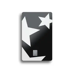 Y2K Stars Card Skin (WHITE)