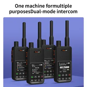 Maycall MC98 4G Full Network Walkie Talkie, Nationwide Communication Two-Way Radio, Mini Handheld for Security, Construction Site, Office Building and Fleet Use.Minimum order quantity: 10 units.