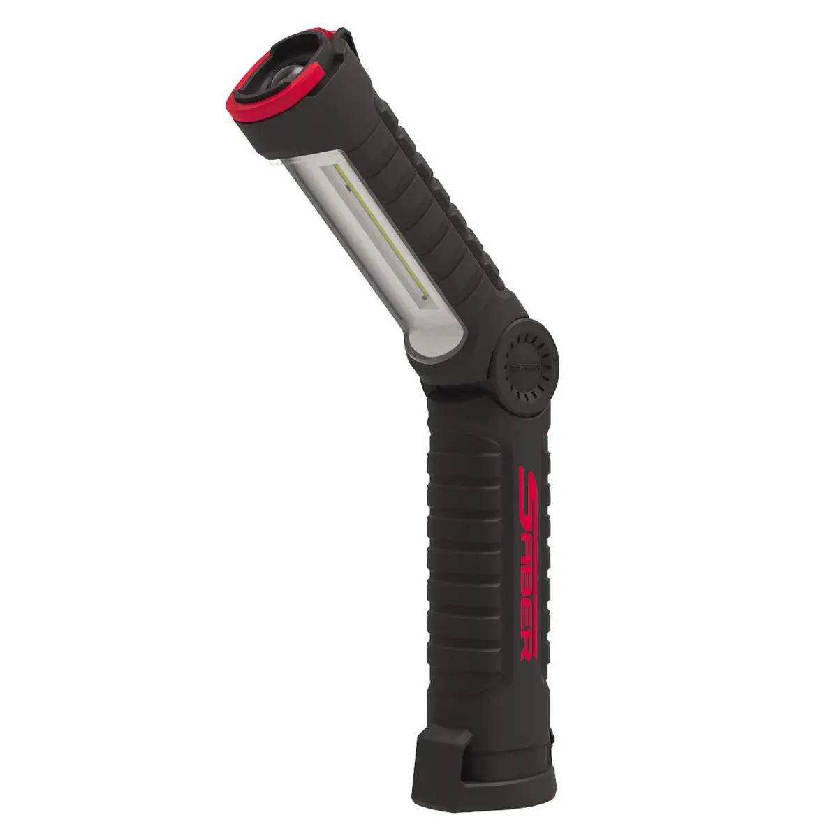 ATD Tools Rechargeable Work Light with 800 Lumen Output, Top Light, Adjustable Flashlight, USB Rechargeable Flashlight