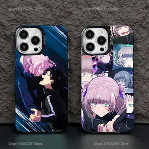 Phone Case For iPhone 16,15,14,13,12,11,Pro,XS,Max,Plus,Mini,SE Call Night N-Nazuna nanakusa Black Candy Matte Shockproof Cover