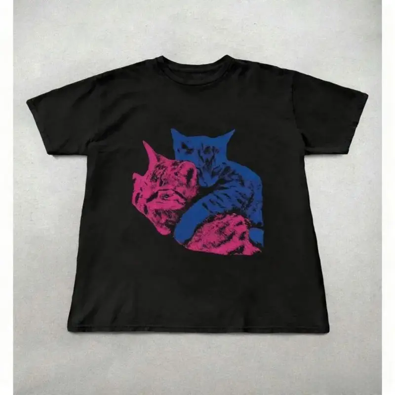 Cat Tv Girl Shirt, Cat Album Cover Tee, Cat Graphic Tee, Tv Girl Gifts, Cat Lover Gifts, Cute Shirts, Trendy Shirts, Unisex, Band Tees 0 Top Style