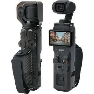 Protective Case for DJI  Pocket 3, Portable Hard Shell Travel Carrying Case with Secure Storage - Includes Controller Wheel & Adjustable Finger Strap