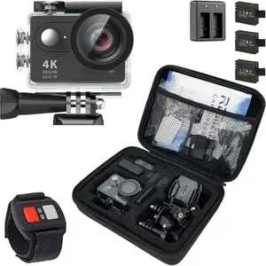 CaptureCam 4K60FPS  Action Camera 21- Complete Kit and 3  -- Amazing Family  Camera That Captures  Moments --  for Baseball, Fishing & Travel Adventures