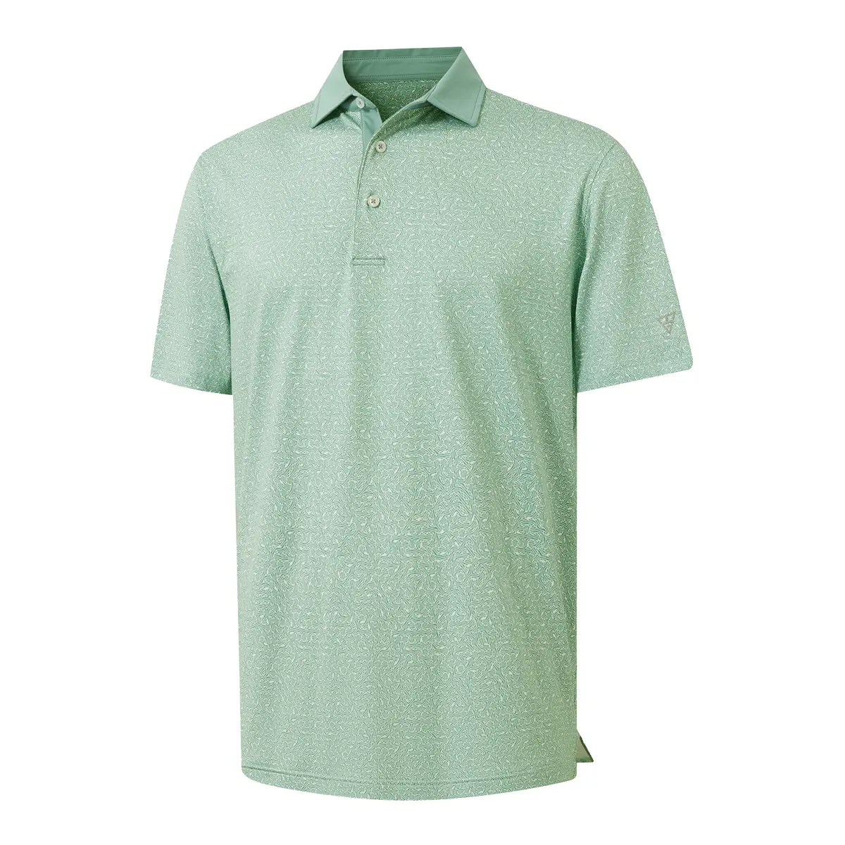 GREEN ABSTRACT LINES