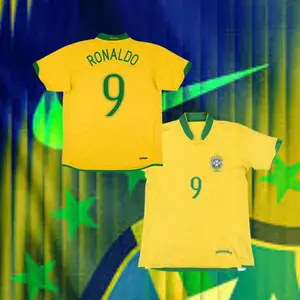 Brasil Retro Jersey 2006/07 Home Yellow