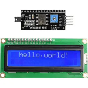 IIC/I2C/TWI LCD1602 Display Module Compatible with Arduino and Raspberry Pi