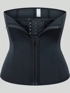 Waist Trainer Corset Vest for Women - Corset Shapewear 9 Steel Bones Body Shaper Compression, Cincher Trimmer Tank Top Sport Girdle