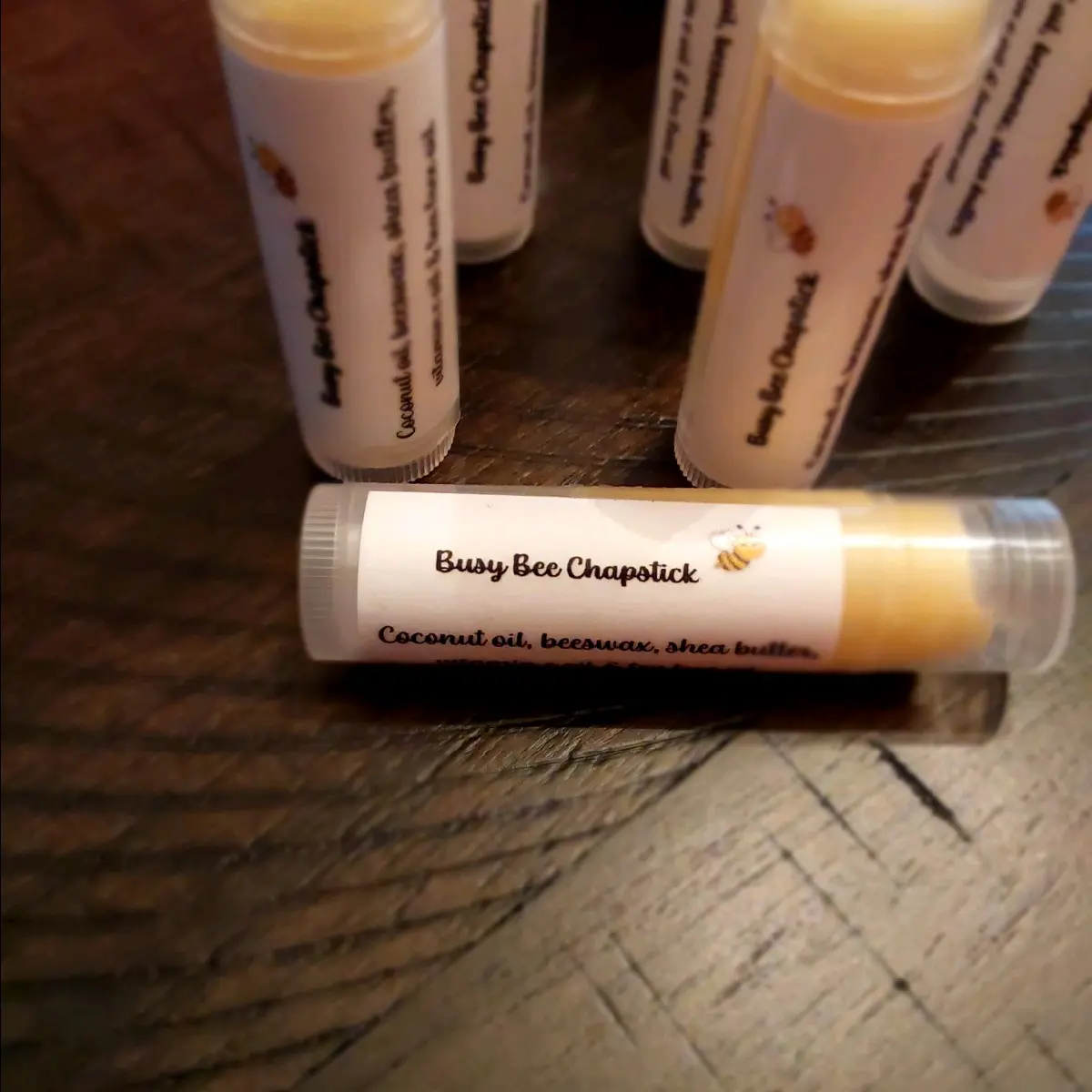Organic Chapstick for everyone. Natural homemade ingredients. No harsh chemicals. Pack of 3