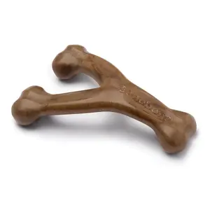 Benebone Wishbone Bacon Dog Chew Toy