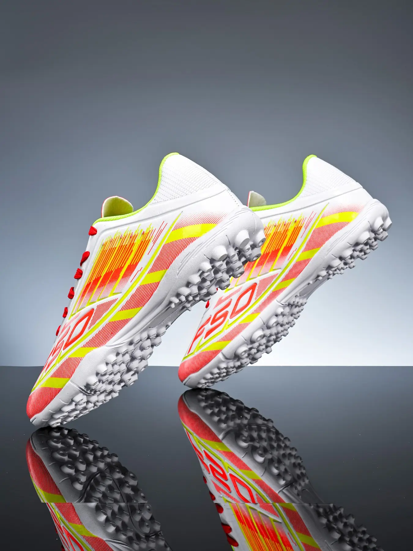 Men's TF Speed Cleats for All Seasons, Durable Outdoor Soccer Shoes, Anti-Slip Design for Strong Grip, Ankle Protection and Comfort, Turf Shoes, Football Shoes