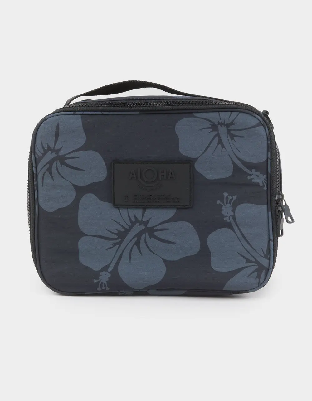 ALOHA Collection Hana Hou Lunch Box, Charcoal  &  Black