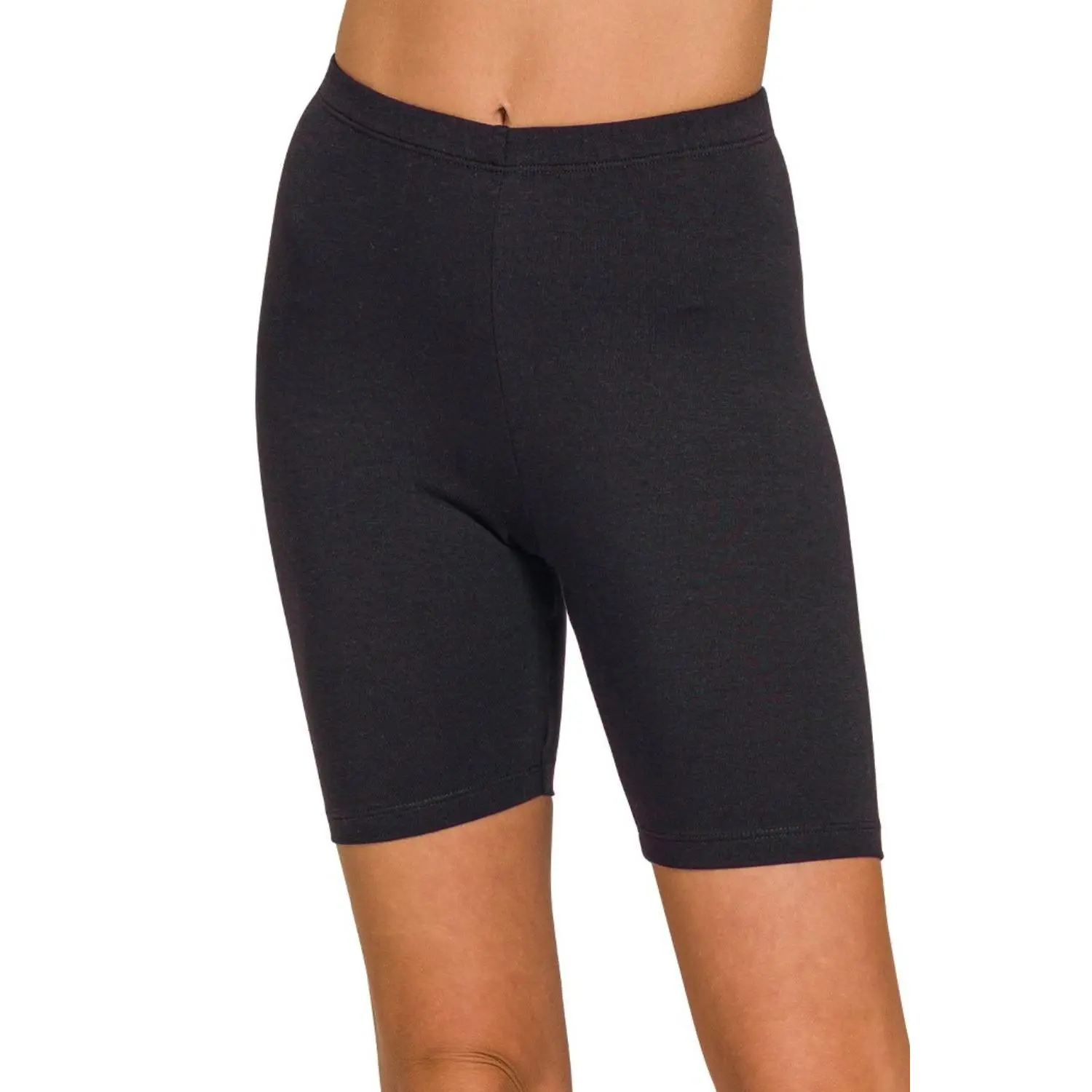 Zenana Premium Cotton Biker Shorts