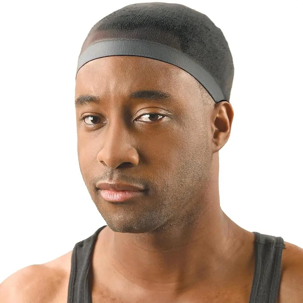 Titan Stocking Wave Cap - 2 Pack, Treated With Tea Tree & Coconut Oil, Breathable Stretch Caps
