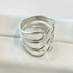 Sterling Silver 925 Modern Ring Jewelry