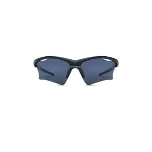 Le Specs x No Problemo Pluto Sunglasses in Black & Smoke Mono