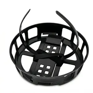 Graduation Cap Headband, Invisible Anti-Fall Grad Cap Holder Insert for Secure Fit, Clear Non-Slip Graduation Hat Accessories for All Hairstyles & Thick Curly Hair, Ideal Graduation Gift for Her/Students