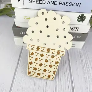 Wooden Floral Display Board, Outdoor Wooden Flower Insert Board, Ideal for Bouquet Arrangements, Wedding Decorations, Event Displays